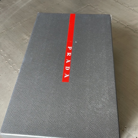 Store display Prada lug sole penny loafers black Oxford flats sz UK 8/US 9 - Picture 11 of 11